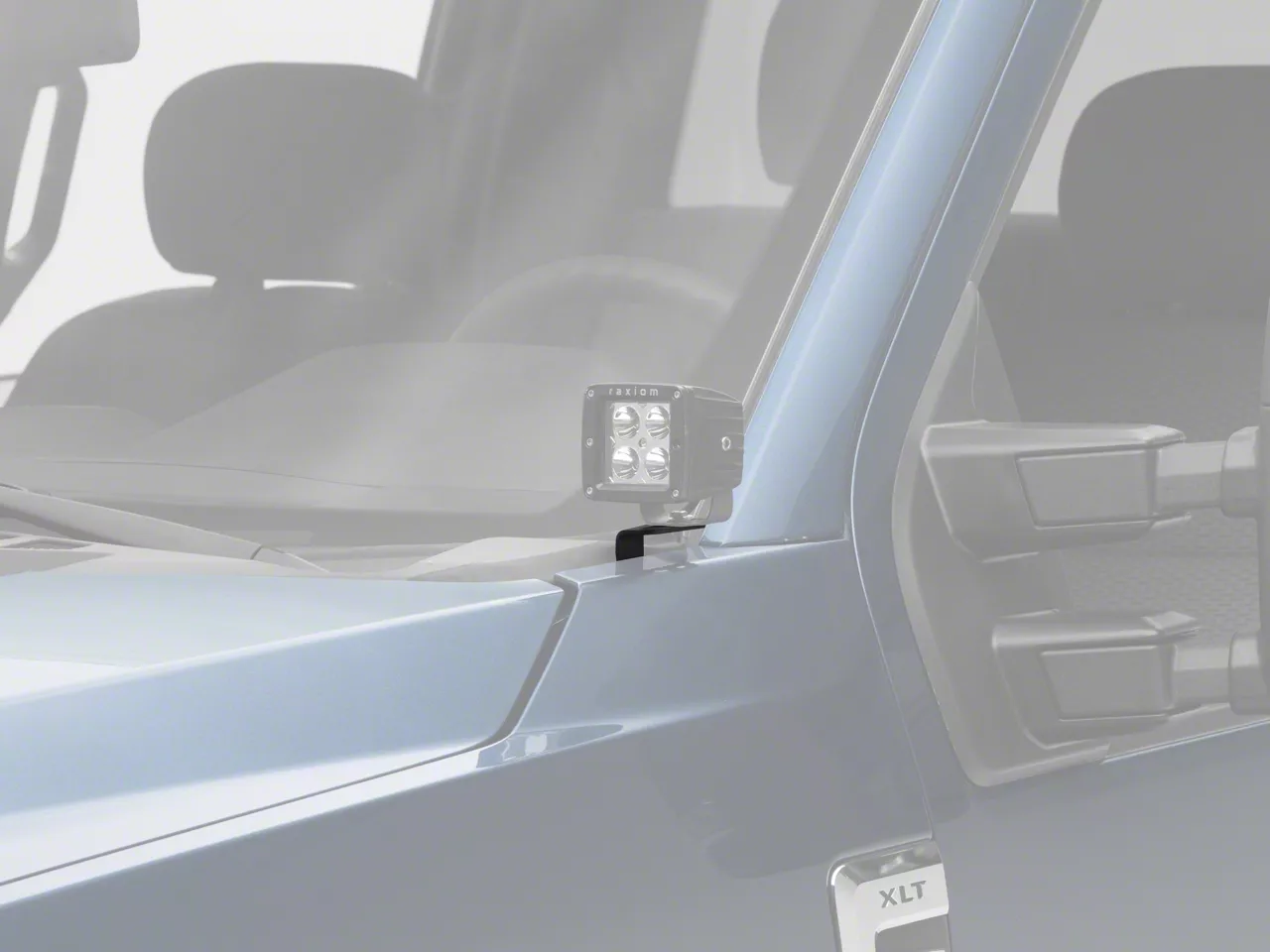 Putco Luminix Hood Mount Light Brackets (17-26 F-250 Super Duty)