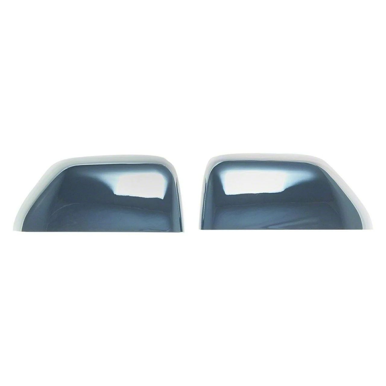 Mirror Covers; Chrome (17-22 F-250 Super Duty)