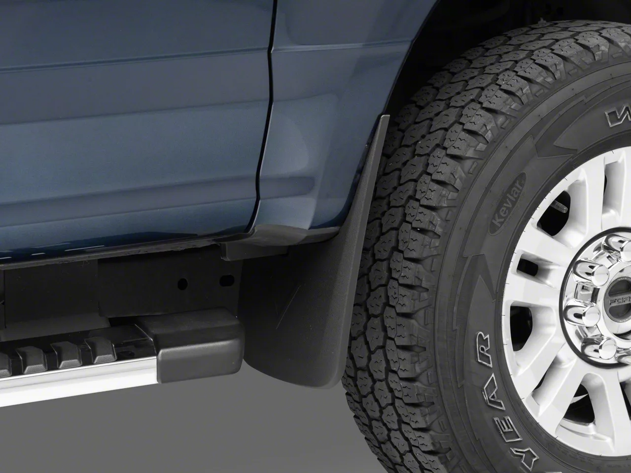Molded Front and Rear Mud Flaps (17-22 F-250 Super Duty w/o OE Fender Flares)