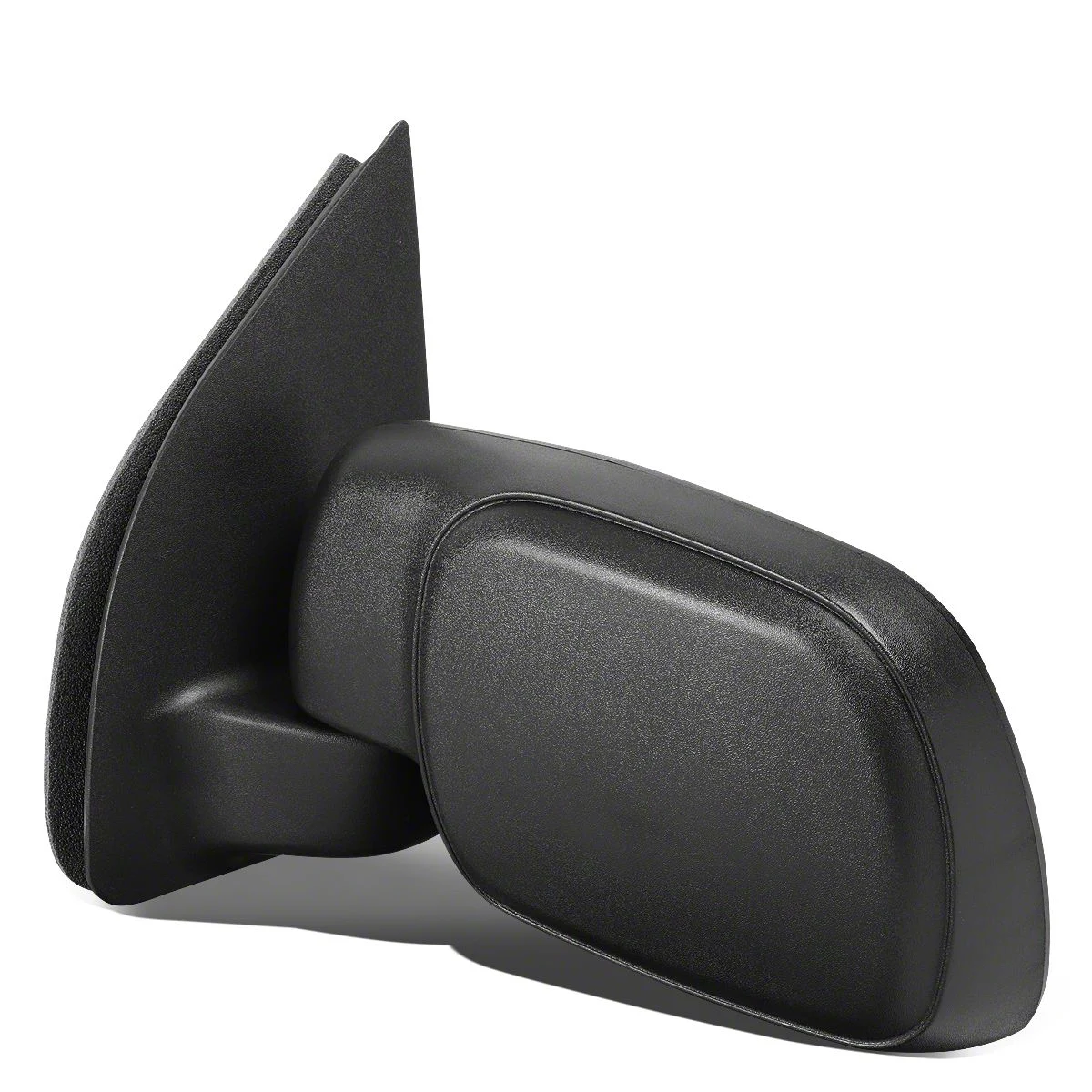 Powered Heated Mirror; Driver Side; Black (11-14 F-250 Super Duty)