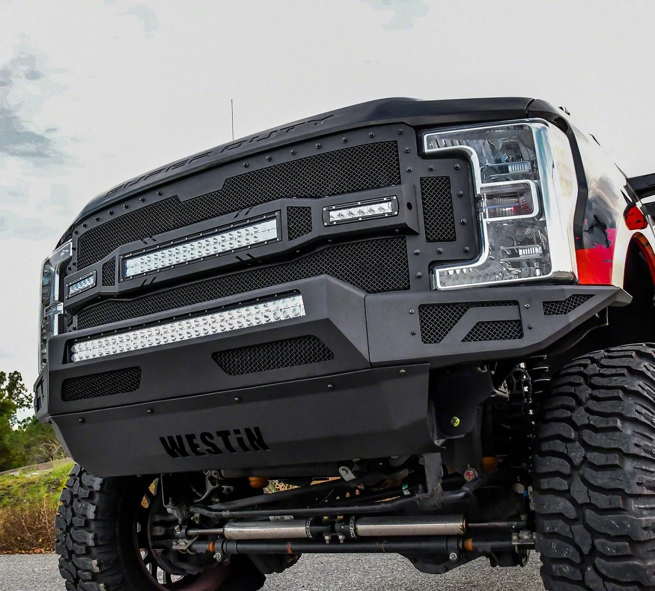 Westin Pro-Mod Front Bumper Skid Plate (17-22 F-250 Super Duty)