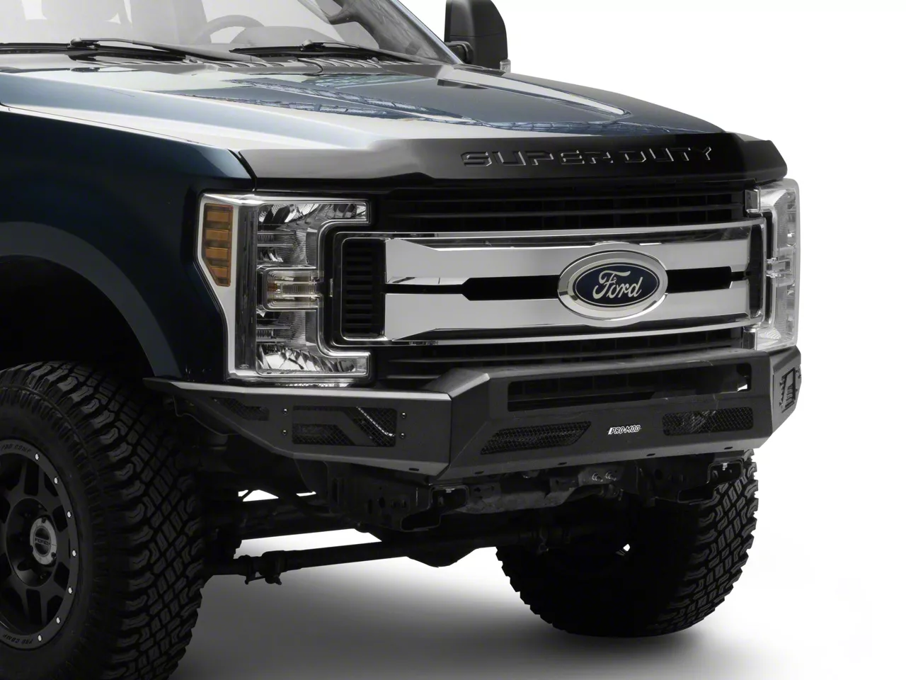 Westin Pro-Mod Front Bumper; Textured Black (17-22 F-250 Super Duty)