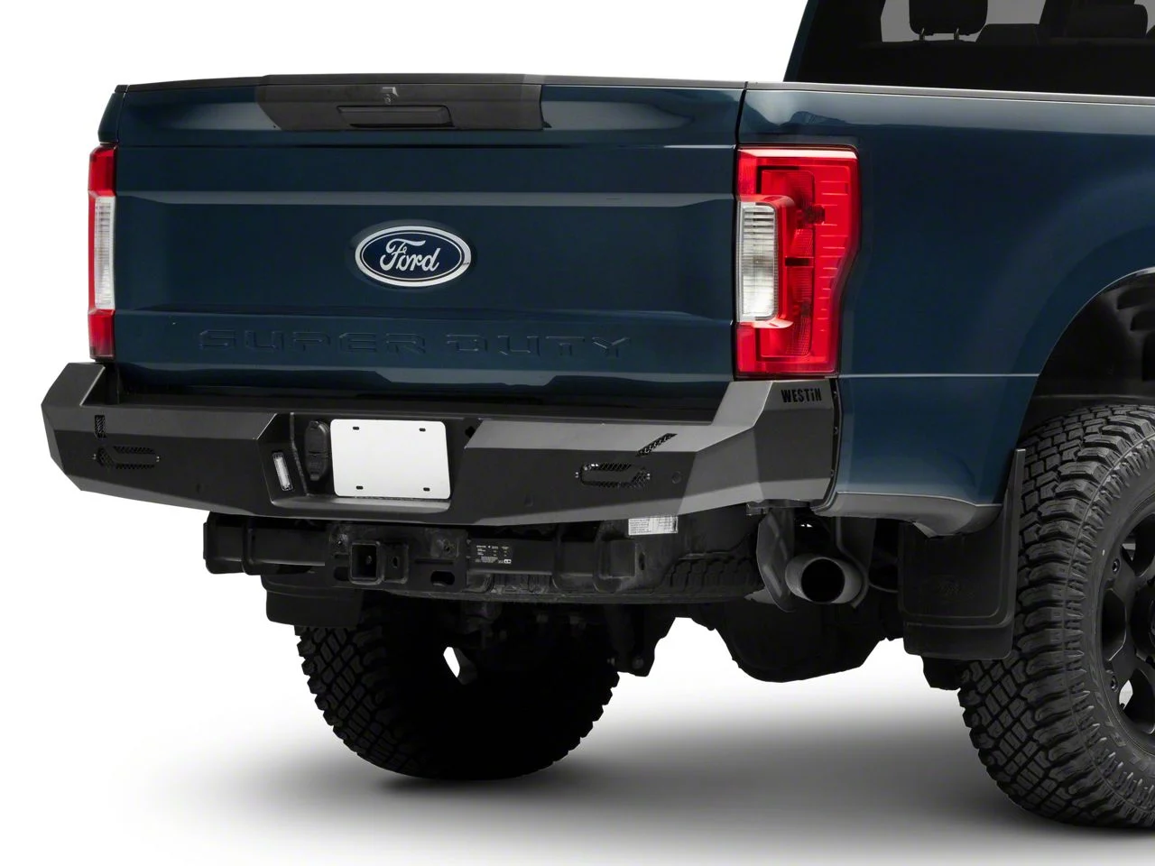 Westin Pro-Series Rear Bumper; Textured Black (17-22 F-250 Super Duty)