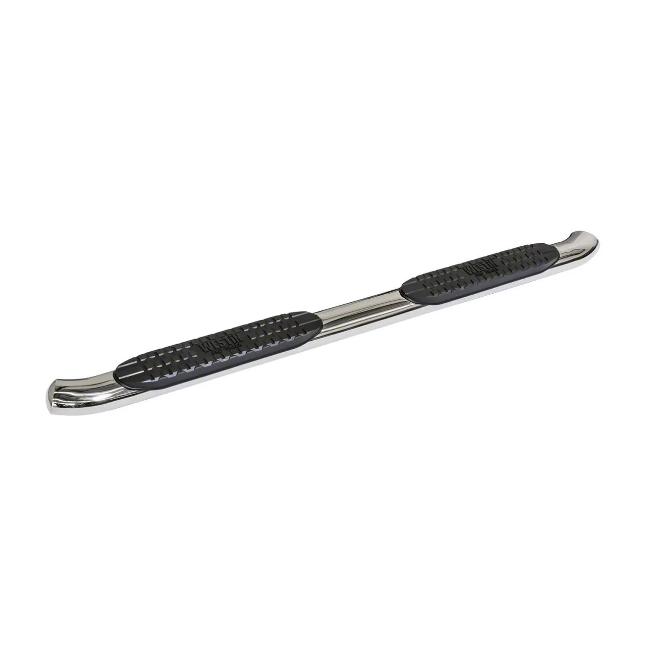 Pro Traxx 4-Inch Oval Side Step Bars; Stainless Steel (11-16 F-250 Super Duty SuperCrew)