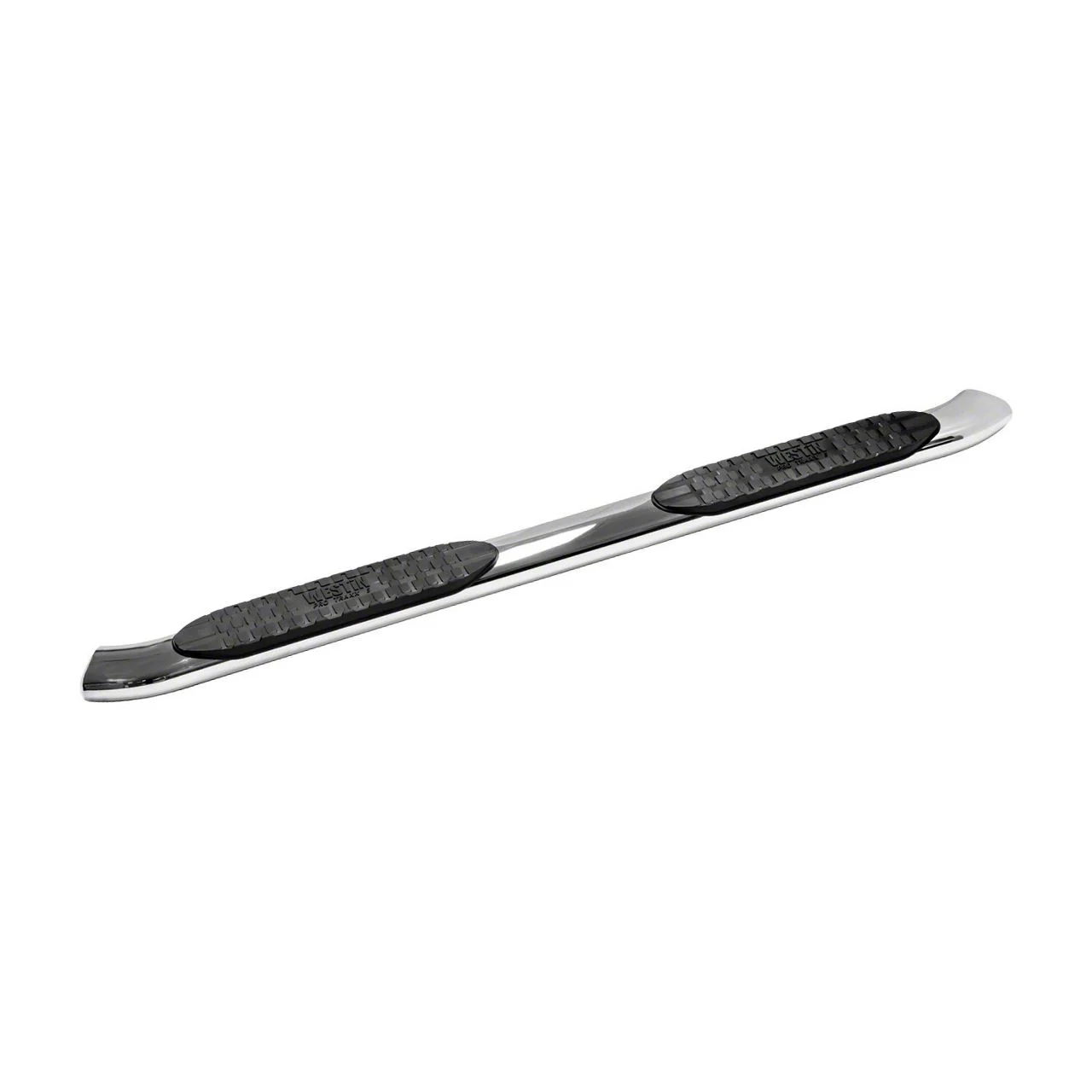 Westin Pro Traxx 5-Inch Oval Side Step Bars; Stainless Steel (11-16 F-250 Super Duty SuperCab)