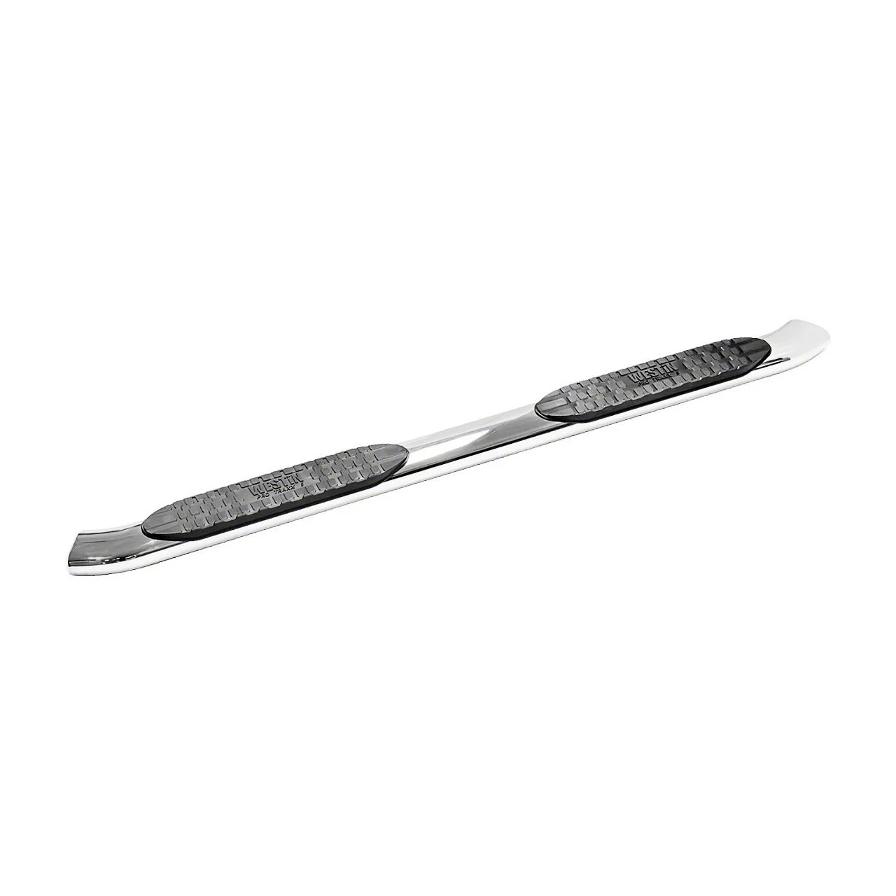 Westin Pro Traxx 5-Inch Oval Side Step Bars; Stainless Steel (11-16 F-250 Super Duty SuperCrew)