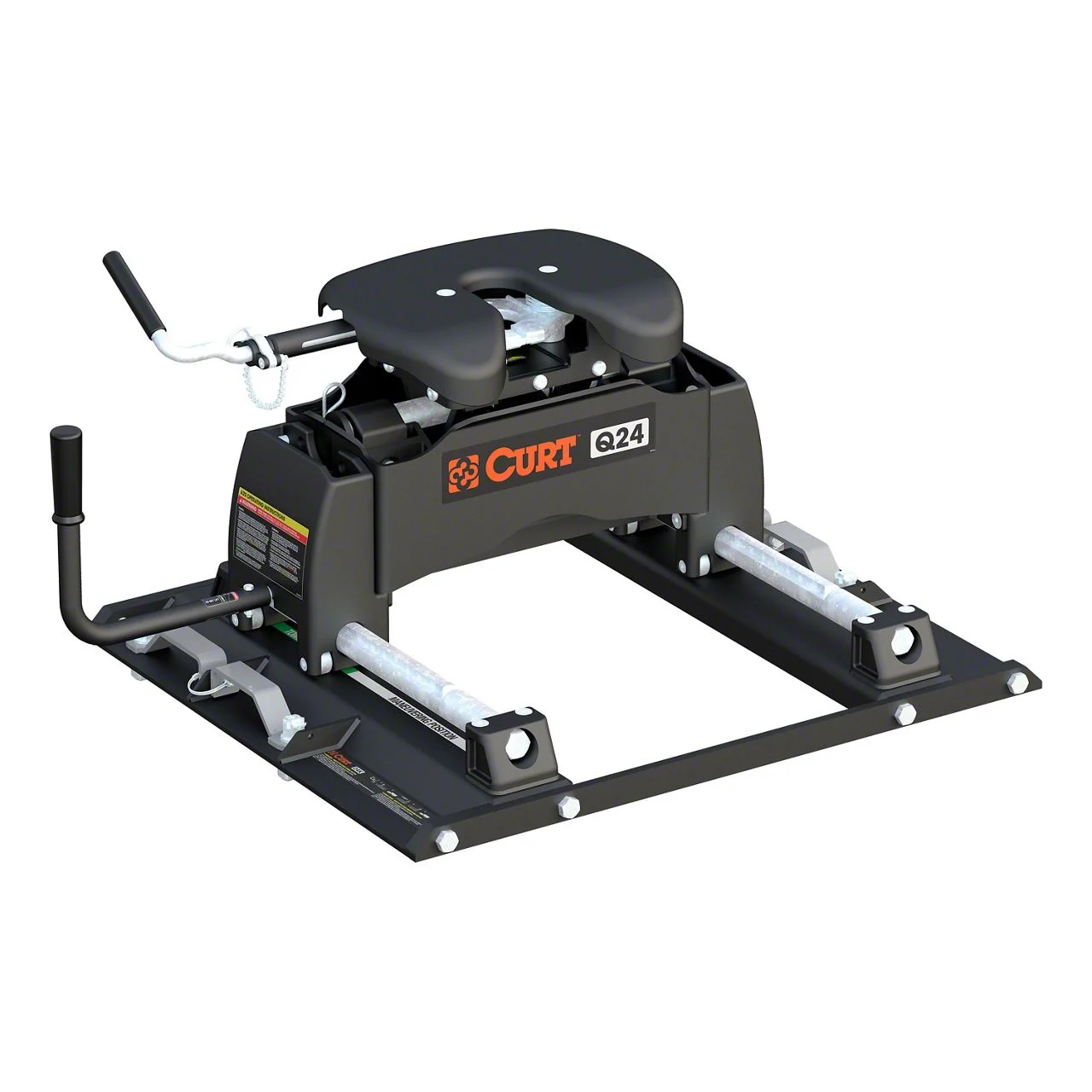 Q20 5th Wheel Trailer Hitch with Puck System Roller (11-26 F-250 Super Duty w/ 6-3/4-Foot Bed)