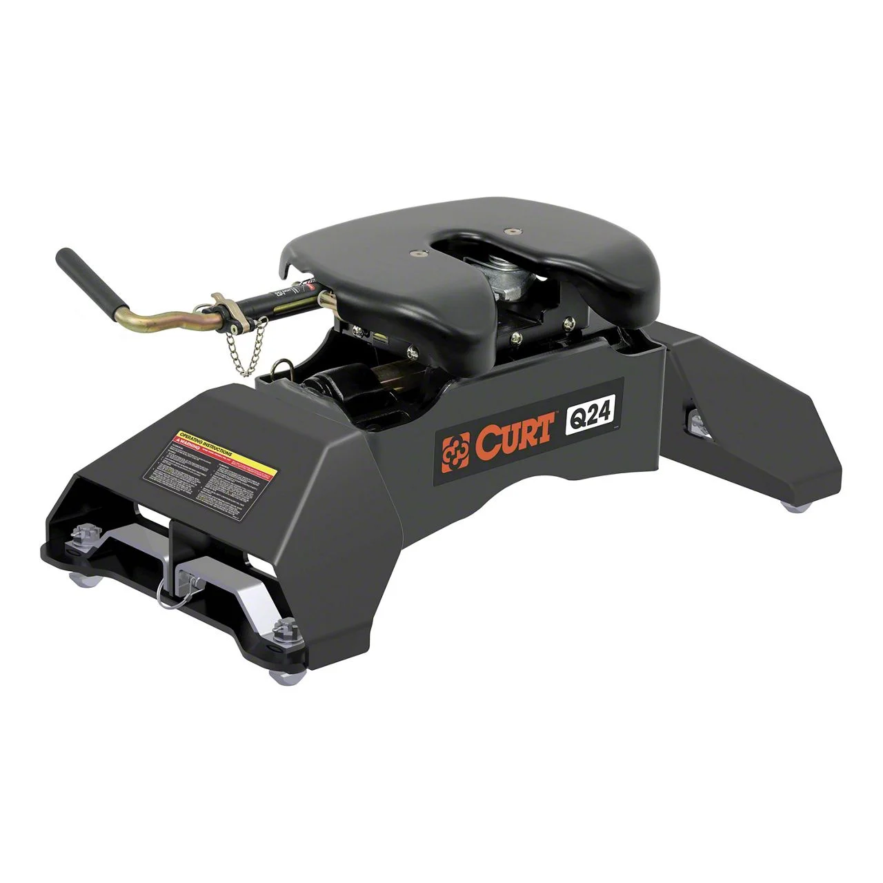 Q24 5th Wheel Trailer Hitch with Puck System Legs (11-24 F-250 Super Duty w/ 8-Foot Bed)