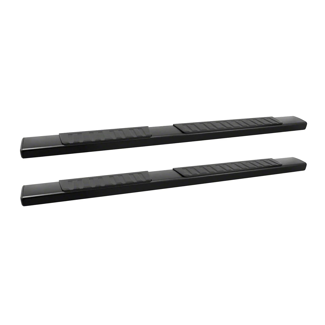R7 Nerf Side Step Bars; Black (11-16 F-250 Super Duty SuperCrew)