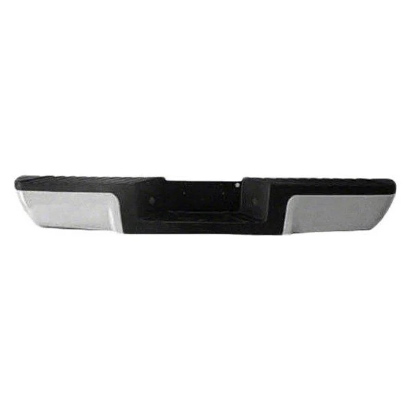 Replacement Rear Bumper; Not Pre-Drilled for Backup Sensors; Black (11-16 F-250 Super Duty)
