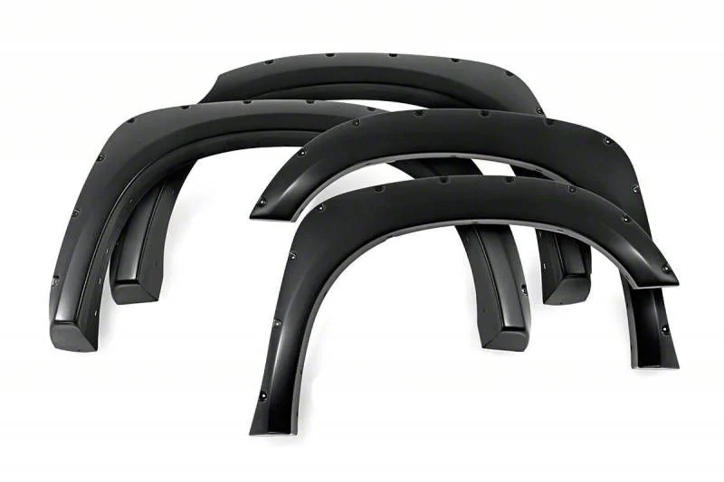 Fender Flares; Smooth (17-19 F-250 Super Duty)