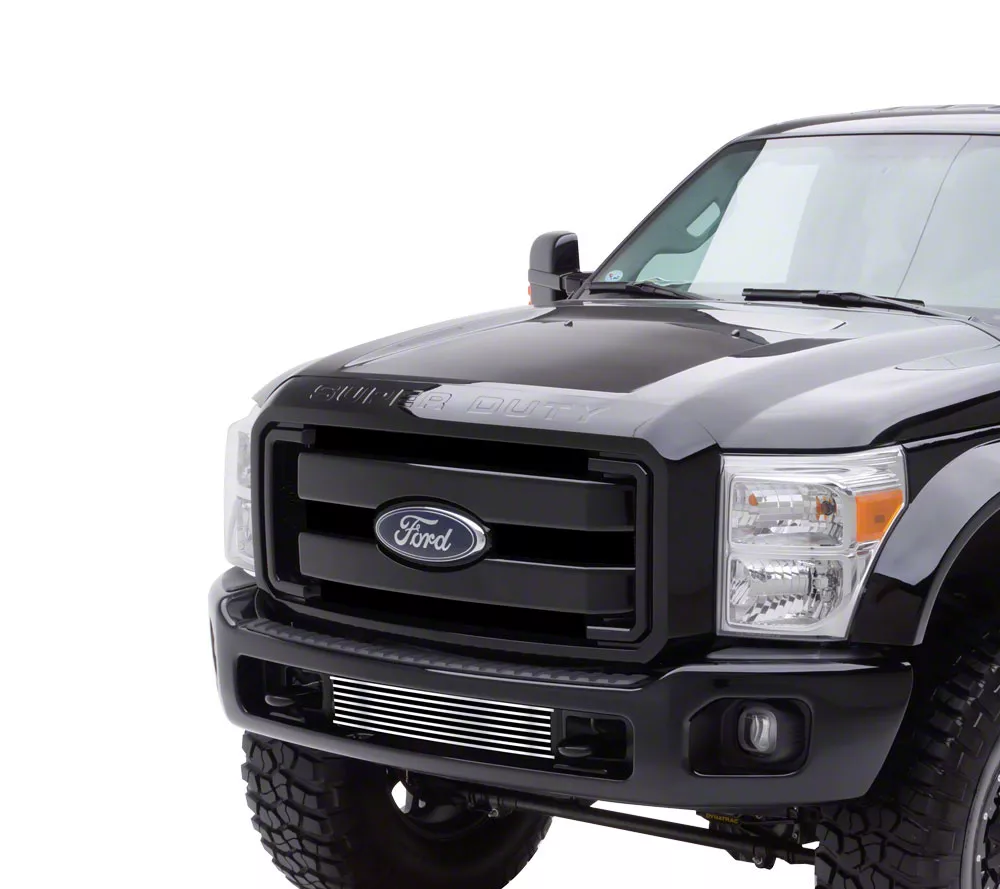 Stainless Steel Billet Lower Grille Insert; Chrome (11-16 F-250 Super Duty)