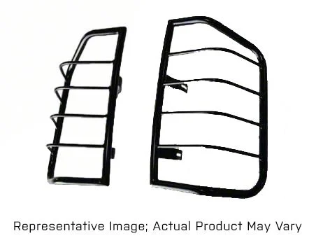 Tail Light Guards; Black (11-13 F-250 Super Duty)