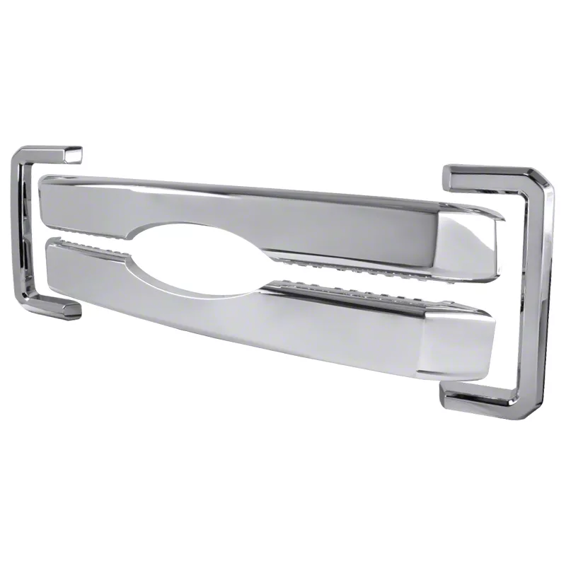 Upper Grille Overlay; Chrome (11-16 F-250 Super Duty)