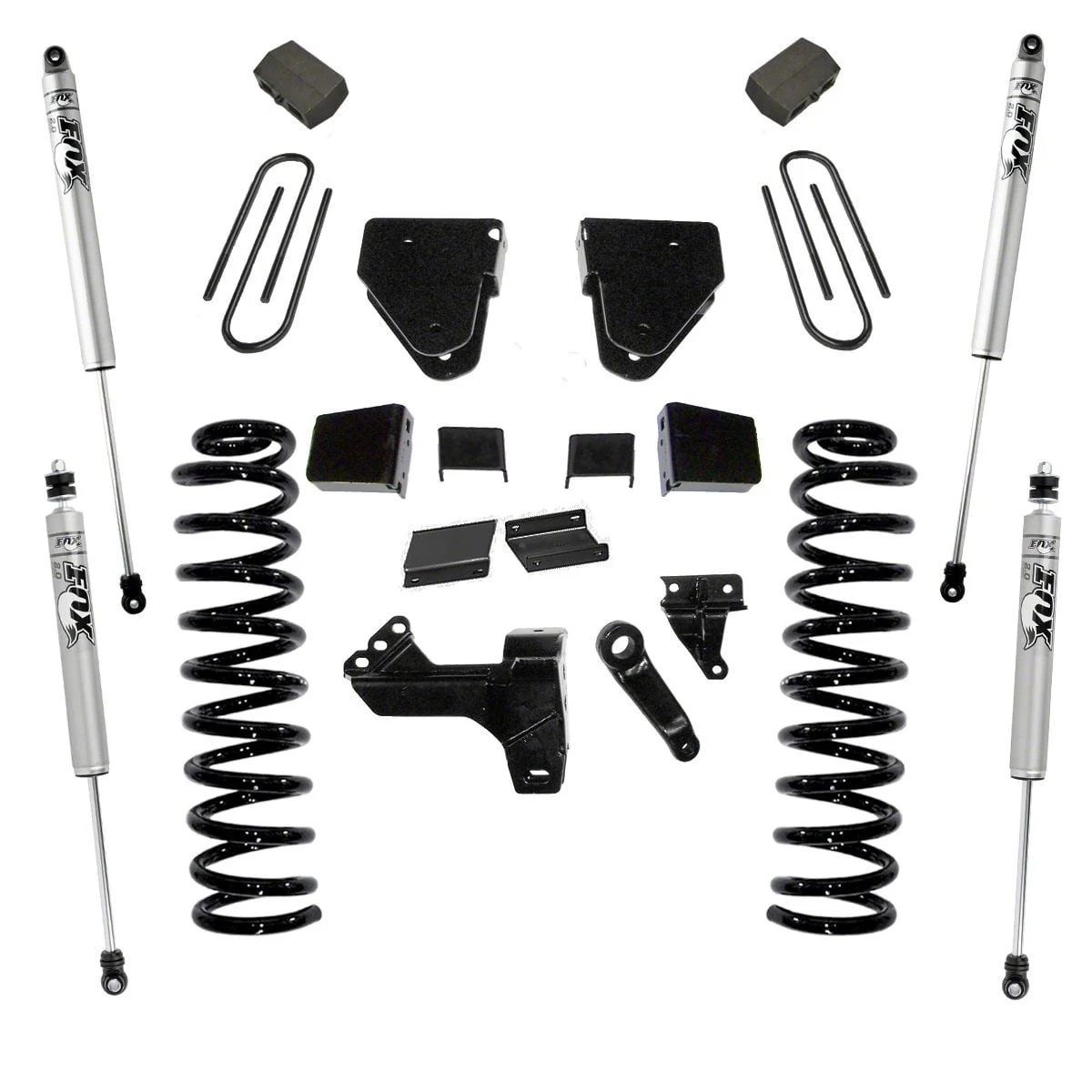 SuperLift 6-Inch Suspension Lift Kit with Fox Shocks (11-16 4WD 6.7L Powerstroke F-250 Super Duty)