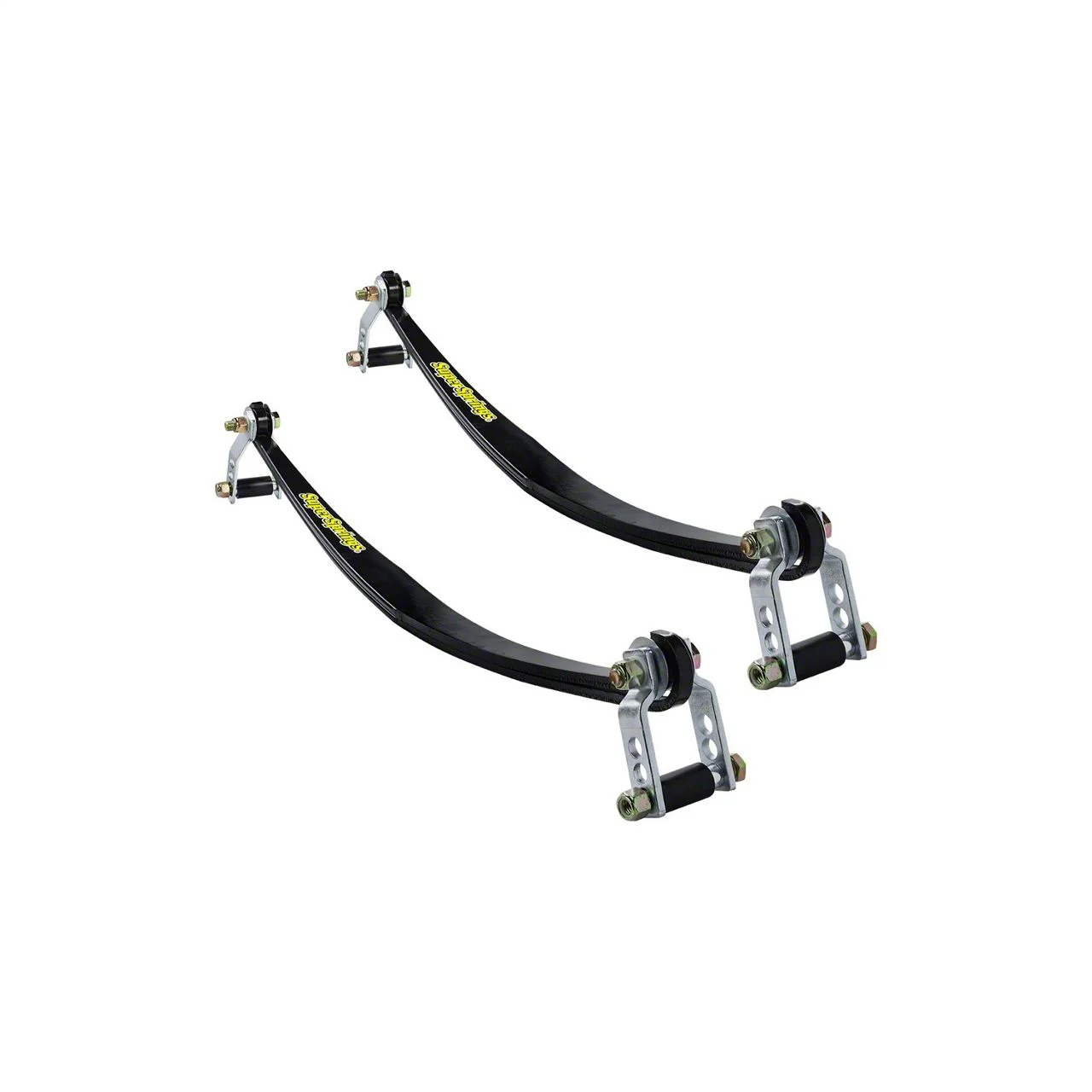 Rear Leaf Spring Helpers; 3,400 lb. Capacity (11-16 F-250 Super Duty w/o Factory Overload Springs)