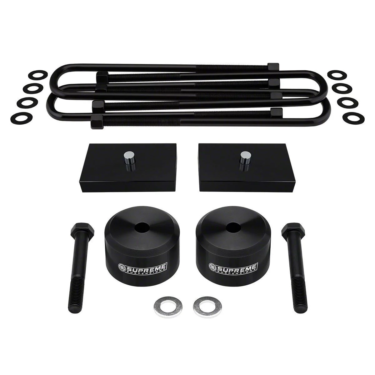 Supreme Suspensions 2-Inch Front / 2-Inch Rear Pro Suspension Lift Kit (11-21 4WD F-350 Super Duty)
