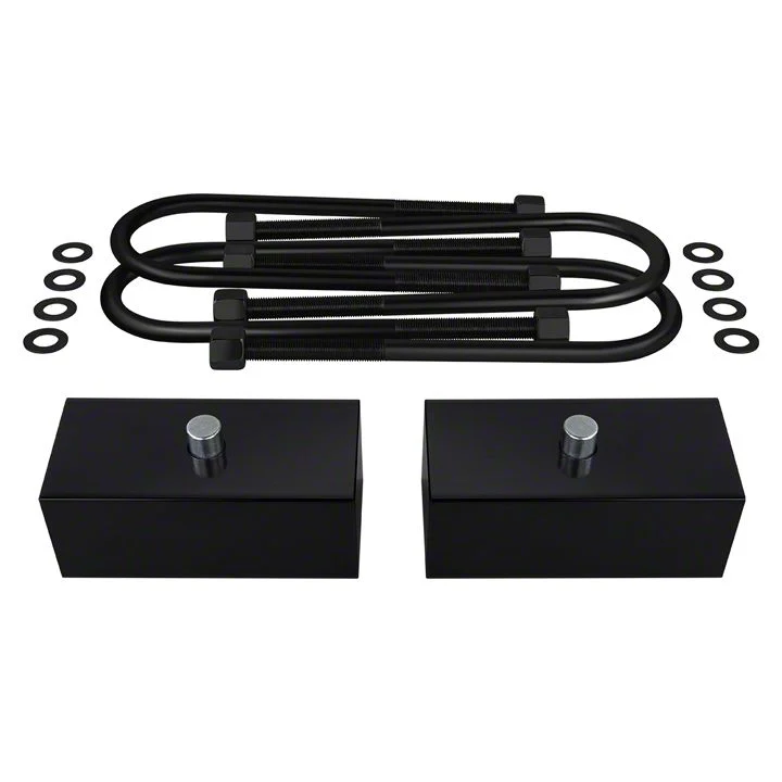 Supreme Suspensions 1-Inch Pro Billet Rear Lift Blocks (03-13 2WD RAM 3500 w/o Factory Overload Springs)