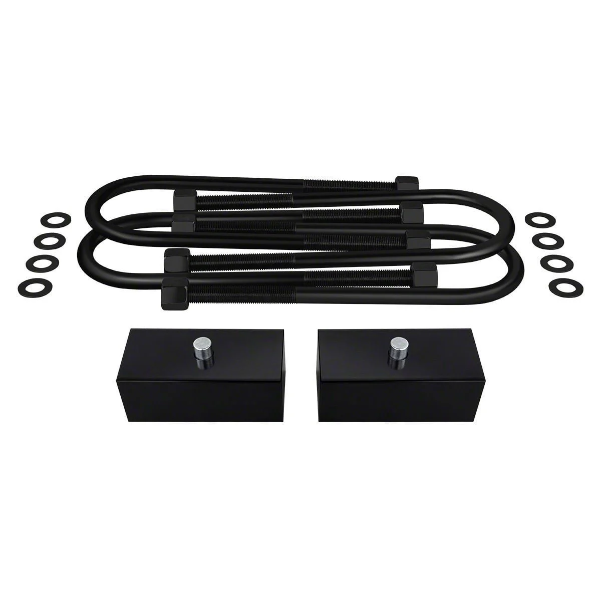 Supreme Suspensions 1.50-Inch Pro Billet Rear Lift Blocks (03-12 4WD RAM 3500 w/o Factory Overload Springs)