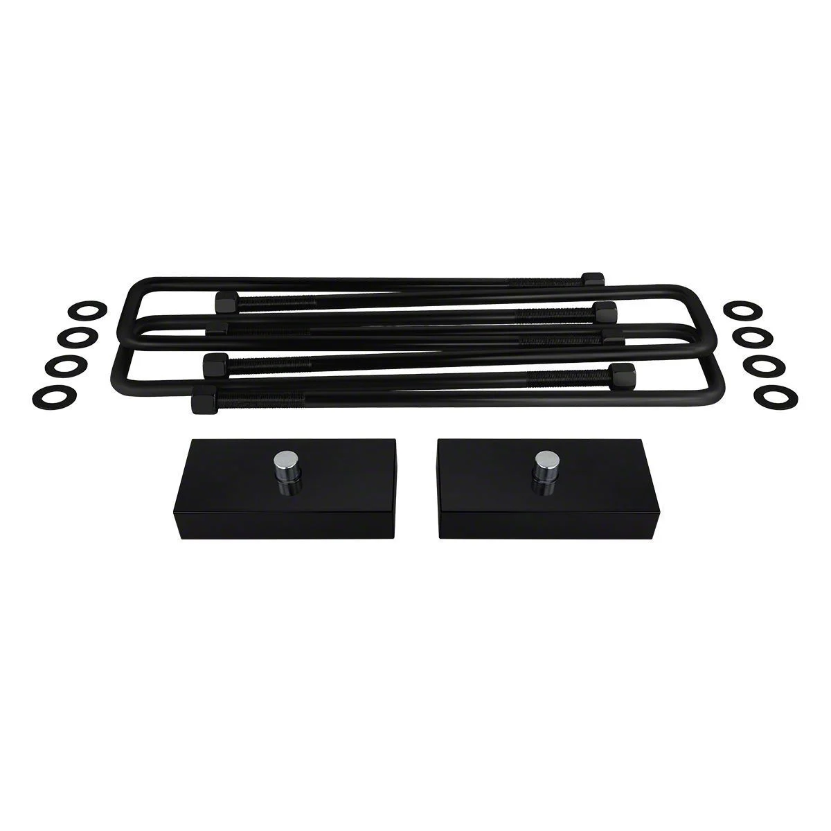 Supreme Suspensions 1-Inch Pro Billet Rear Lift Blocks (07-10 Sierra 2500 HD)