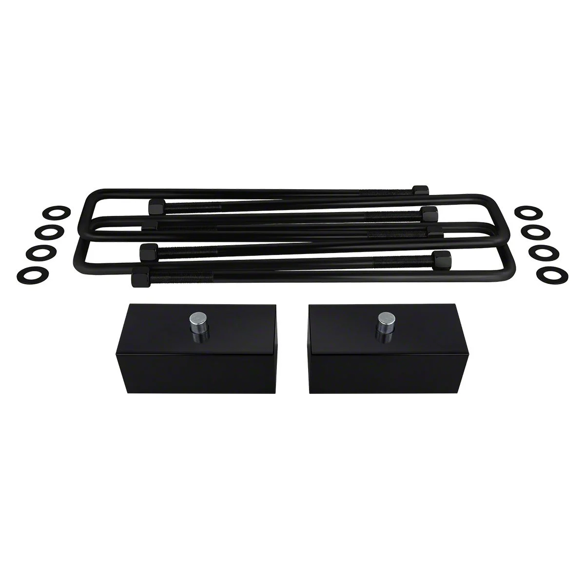 Supreme Suspensions 1.50-Inch Pro Billet Rear Lift Blocks (07-10 Sierra 2500 HD)