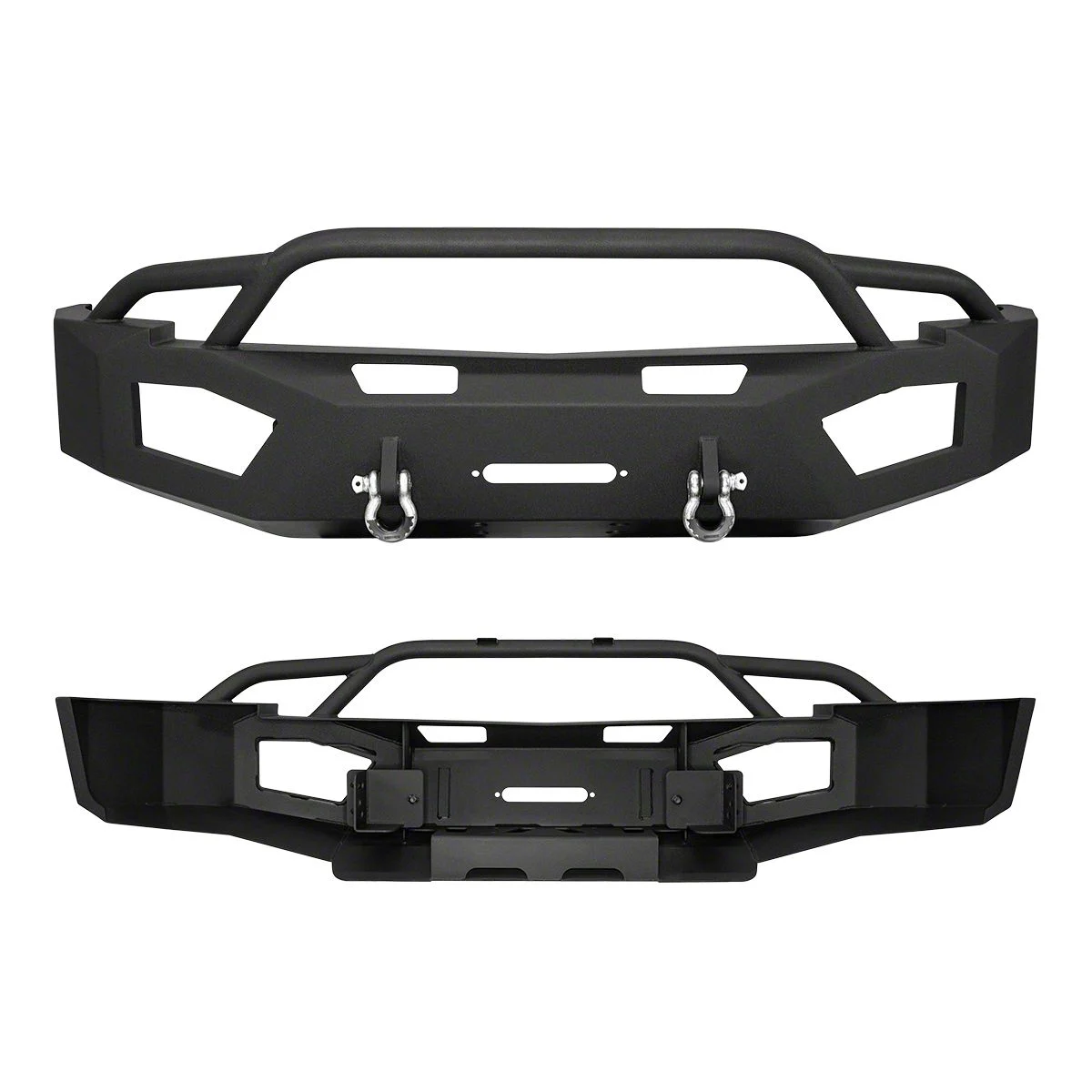 Supreme Suspensions HD Front Winch Utility Bumper with Bull Bar (07-13 Silverado 1500)