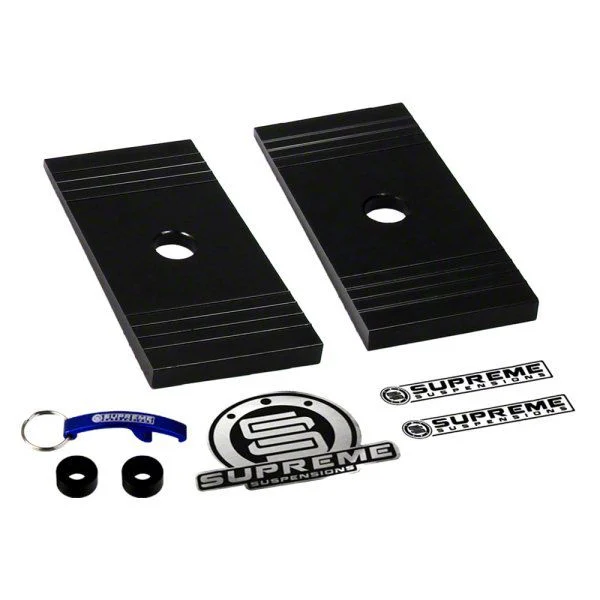Supreme Suspensions PRO Billet Rear Angled Shims (07-26 Silverado 2500 HD)