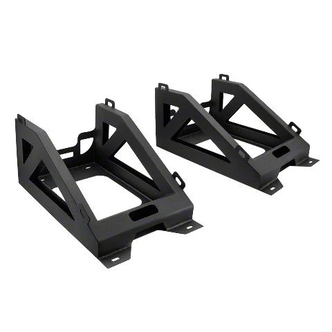 Supreme Suspensions Bed Mounted Tire Carrier; Set of Two (Universal; Some Adaptation May Be Required)