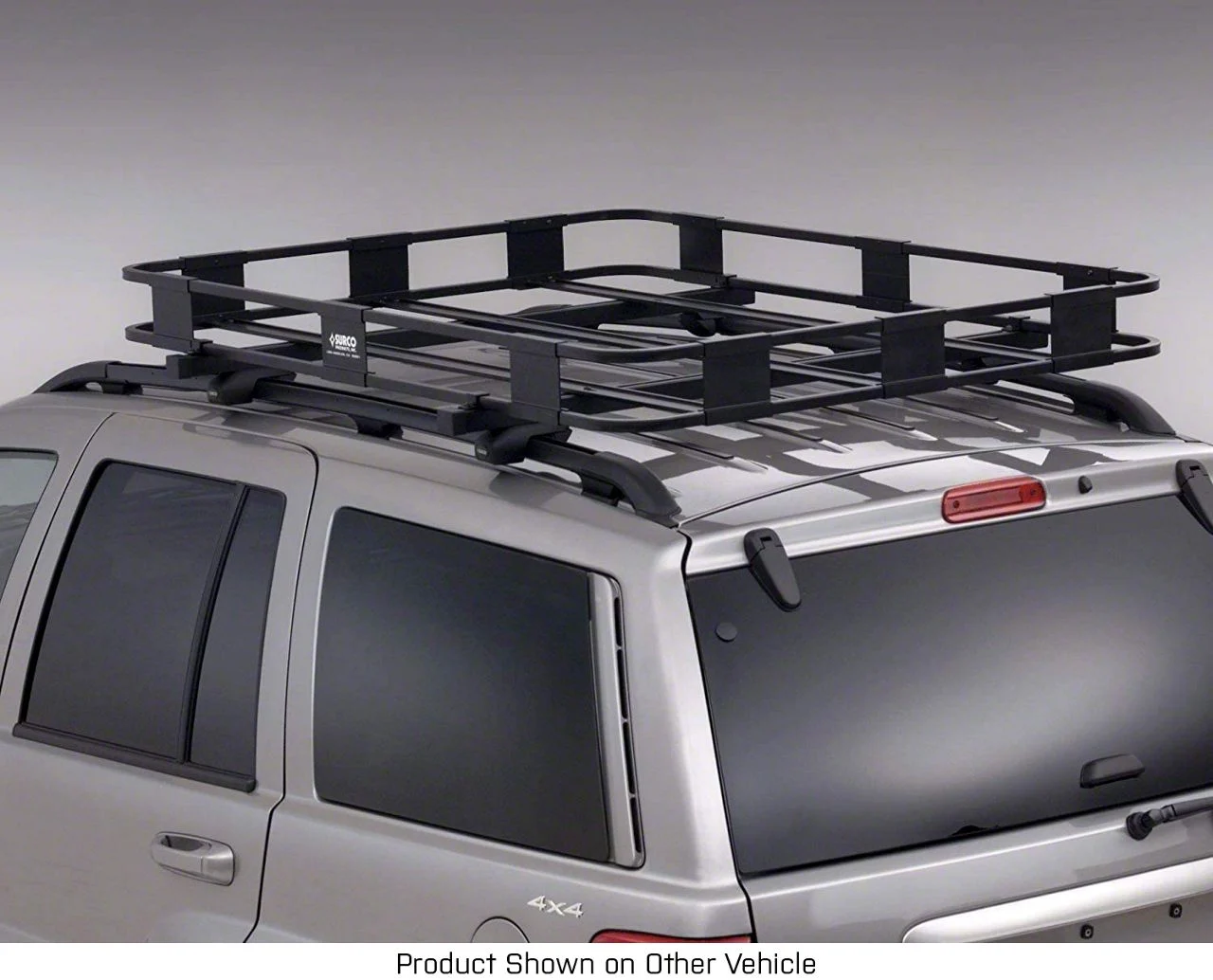 Surco Safari Roof Rack Kit with Roof Rails; 50-Inch x 50-Inch (11-26 F-250 Super Duty)