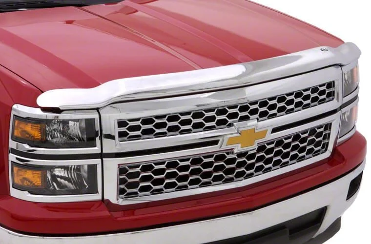 Hood Shield; Chrome (15-20 Tahoe)