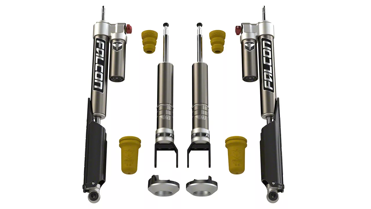 Falcon Shocks 2.25-Inch Sport Tow/Haul Shock Leveling System (19-26 RAM 1500, Excluding RHO & TRX)