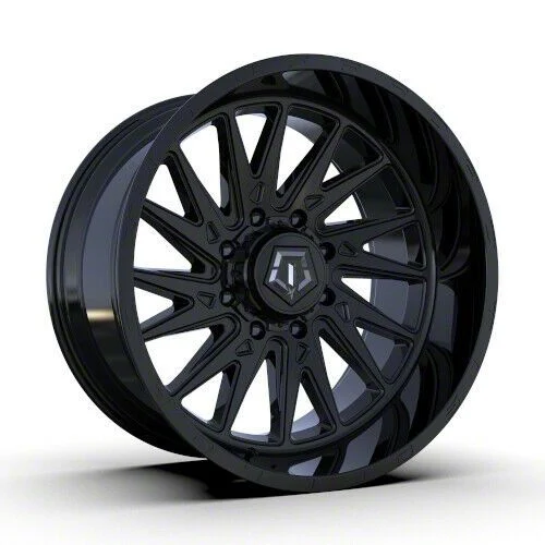 TIS 547B Gloss Black 6-Lug Wheel; 22x12; -44mm Offset (19-26 RAM 1500)