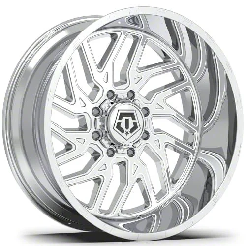 TIS 544C Chrome 8-Lug Wheel; 20x9; 18mm Offset (07-10 Sierra 2500 HD)