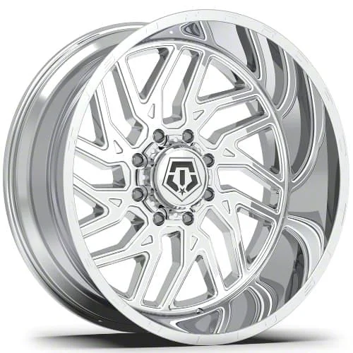 TIS 544C Chrome 8-Lug Wheel; 20x9; 18mm Offset (07-10 Silverado 2500 HD)