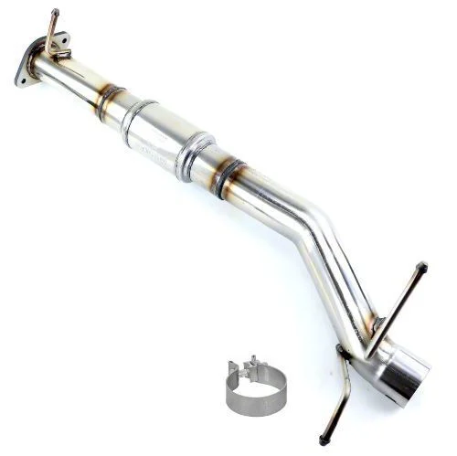 TOTALFLOW 6-Inch Direct Fit Straight Through Exhaust Muffler System; Stainless Steel (19-24 5.7L RAM 1500 w/ Factory Dual Exhaust)