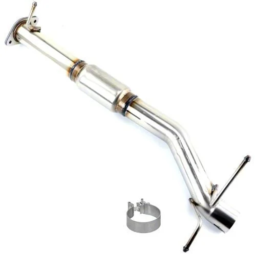 TOTALFLOW 7-Inch Direct Fit Straight Through Exhaust Muffler System; 304-Stainless Steel (19-24 5.7L RAM 1500 w/ Factory Dual Exhaust)