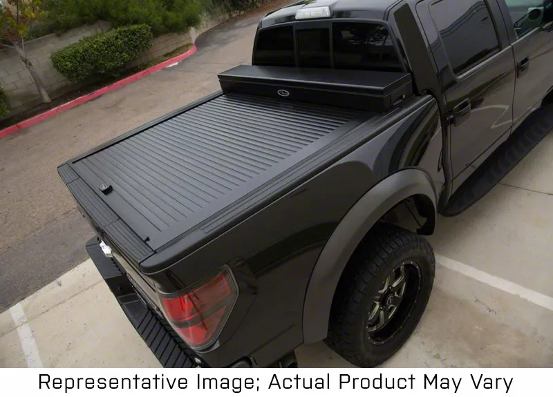 Truck Covers USA American Work Jr. Tool Box Hard Retractable Tonneau Cover (19-26 Silverado 1500 w/ 5.80-Foot Short Box & w/o MultiFlex Tailgate)