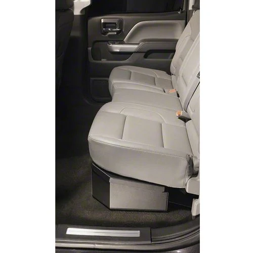 Tuffy Security Products Underseat Lockbox with Keyed Lock; 2/3 Length (07-18 Sierra 1500 Crew Cab)
