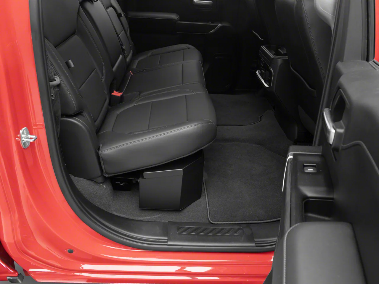 Tuffy Security Products Underseat Lockbox with Keyed Lock (19-26 Sierra 1500 Double Cab, Crew Cab)