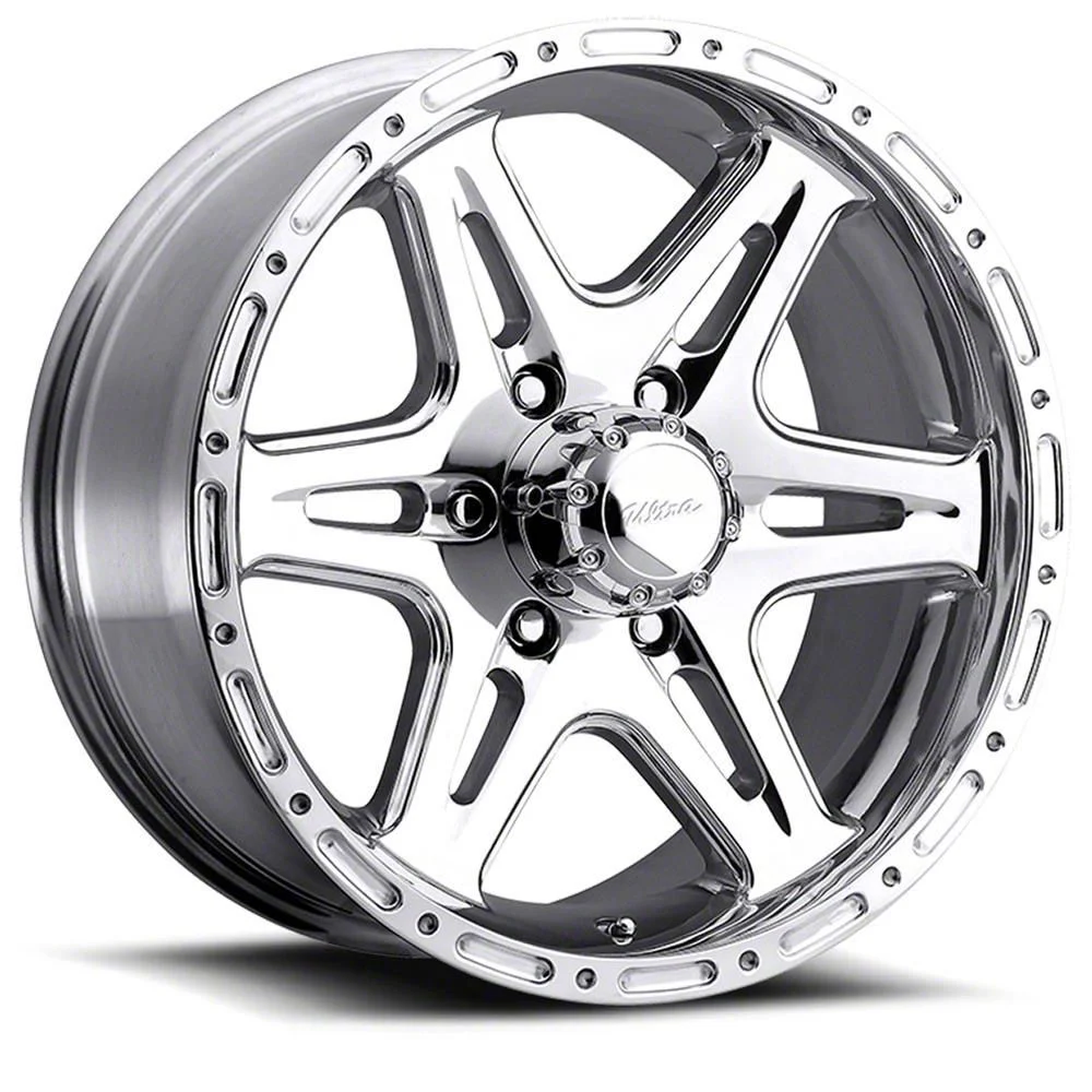 Ultra Wheels Badlands Polished 6-Lug Wheel; 18x9; 12mm Offset (07-13 Sierra 1500)