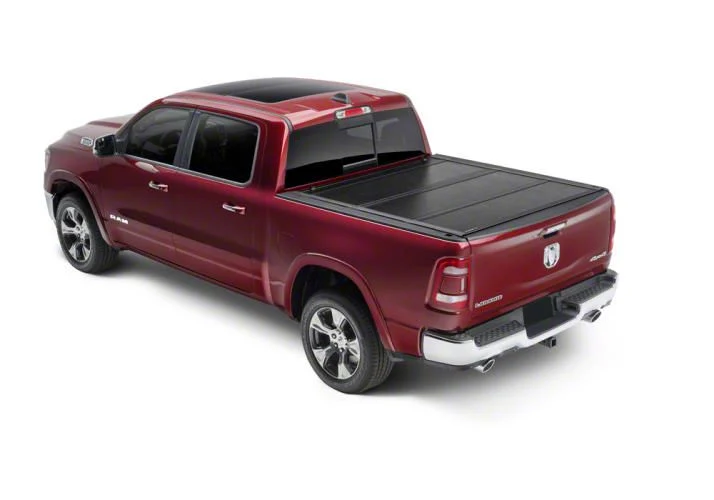 UnderCover Flex Tri-Fold Tonneau Cover; Black Textured (10-26 RAM 2500 w/ 8-Foot Box)