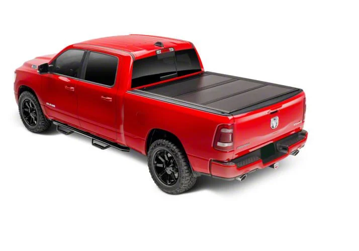 UnderCover Ultra Flex Tri-Fold Tonneau Cover; Black Textured (10-26 RAM 2500 w/ 8-Foot Box)