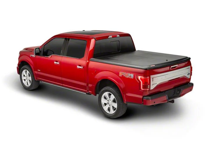 UnderCover SE Hinged Tonneau Cover; Black Textured (07-14 Sierra 2500 HD w/ 6.50-Foot Standard Box)