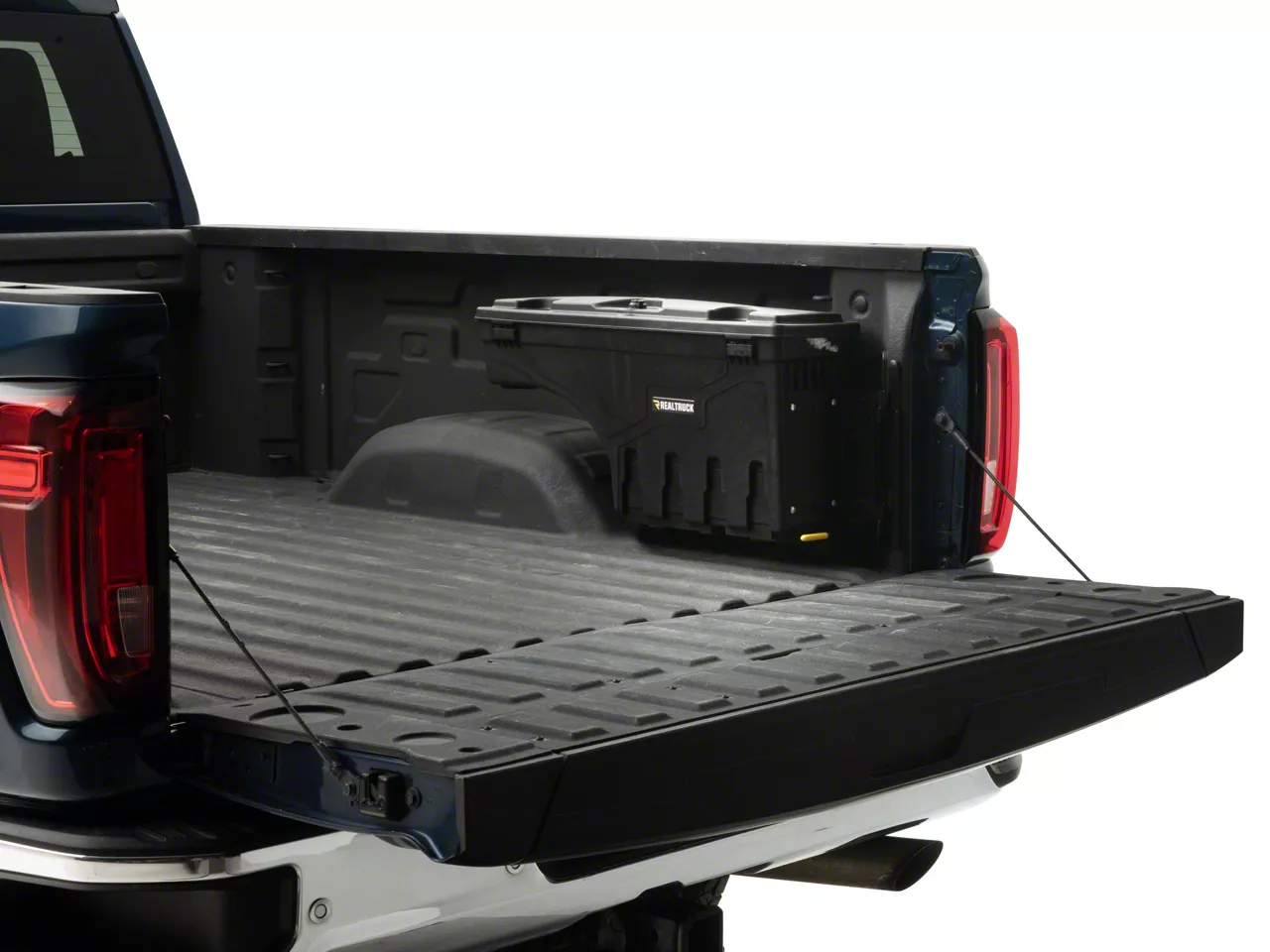 UnderCover Swing Case Storage System; Passenger Side (20-26 Sierra 2500 HD)