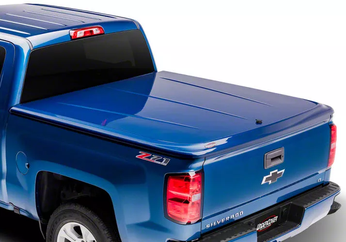 UnderCover LUX Hinged Tonneau Cover; Pre-Painted (19-26 Silverado 1500 w/ 5.80-Foot Short Box)