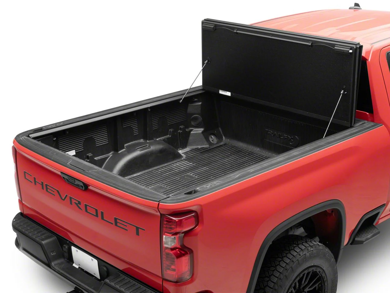 UnderCover Flex Tri-Fold Tonneau Cover; Black Textured (20-26 Silverado 2500 HD)