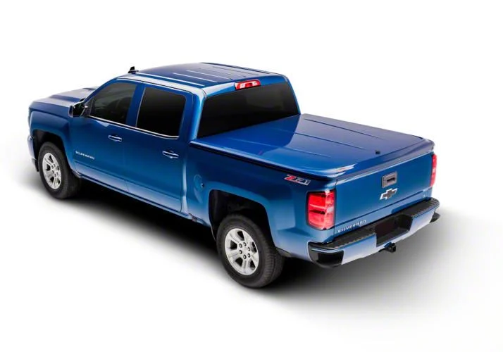 UnderCover SE Smooth Hinged Tonneau Cover; Unpainted (07-14 Silverado 2500 HD w/ 6.50-Foot Standard Box)
