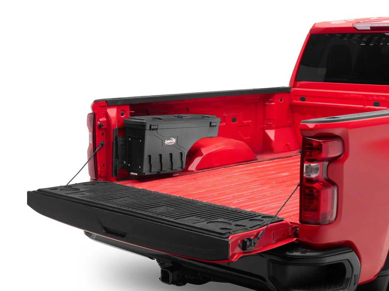 UnderCover Swing Case Storage System; Driver Side (20-26 Silverado 3500 HD)