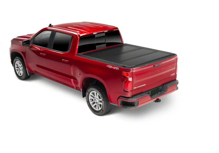 UnderCover Ultra Flex Tri-Fold Tonneau Cover; Black Textured (07-14 Silverado 3500 HD w/ 6.50-Foot Standard Box)