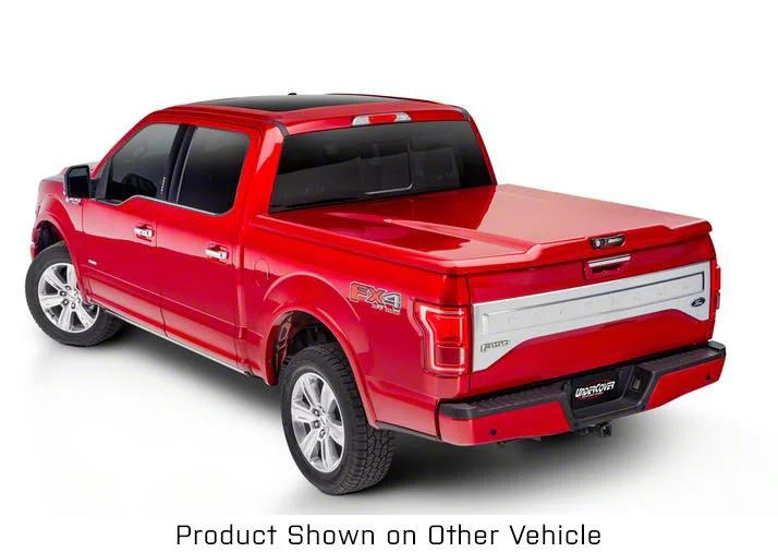 UnderCover Elite Smooth Hinged Tonneau Cover; Unpainted (17-22 F-250 Super Duty w/ 6-3/4-Foot Bed)